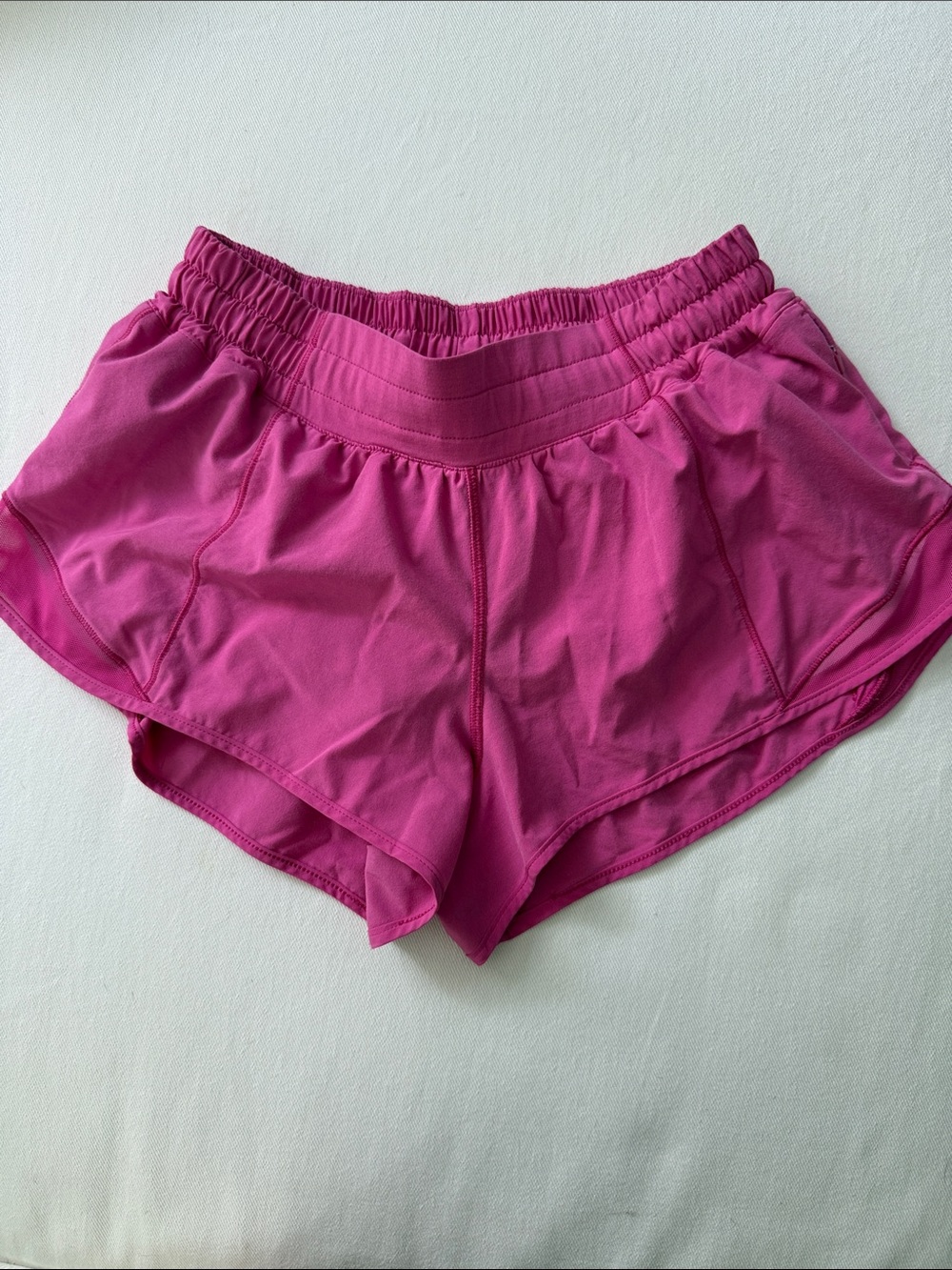 lululemon athletica Hot Pink Running Shorts